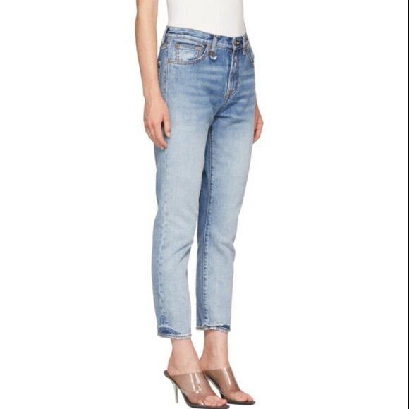 R13 Milf Slim Fit Jeans in Haston Size 24 - Picture 3 of 14